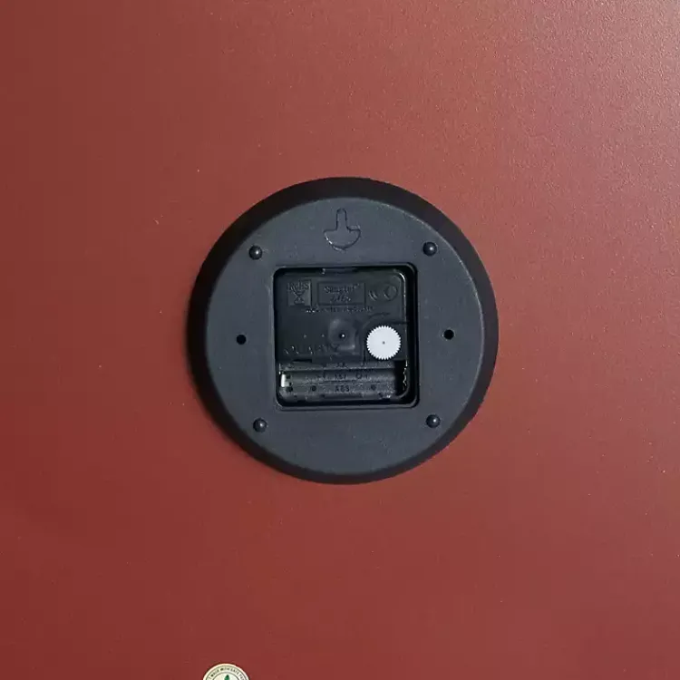 Clocks-Kirklands Home Blue Metal and Rope Wall Clock