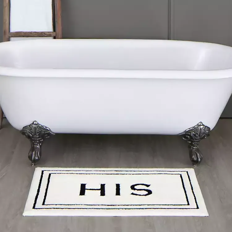 Bathroom Rugs-Kirklands Home & Black White