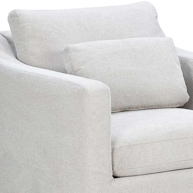 Accent Chairs-Kirklands Home Oatmeal Roosevelt Accent Chair Tan