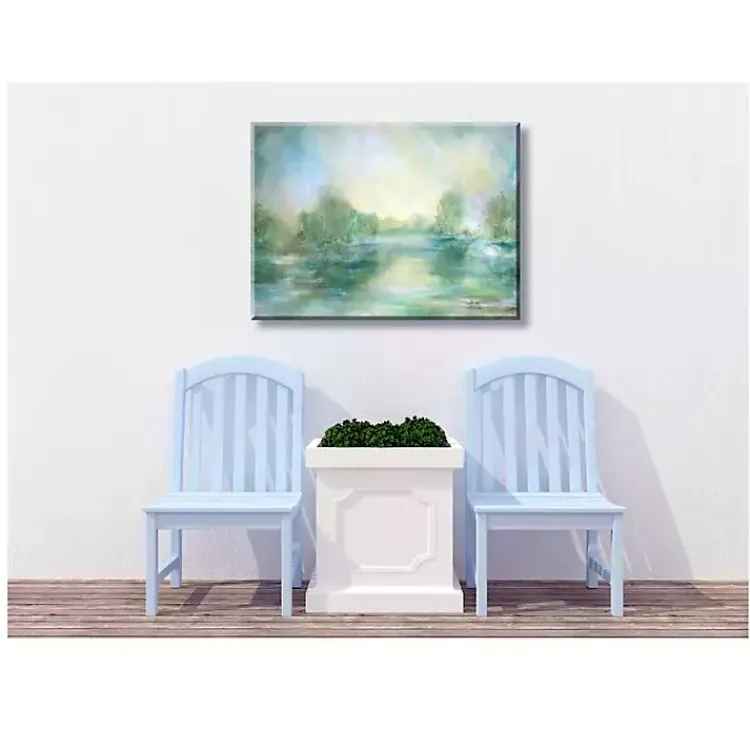 Outdoor Wall Decor-Kirklands Home Lake View Outdoor Canvas Art Print