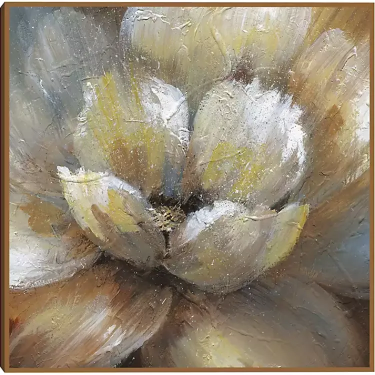 Framed Art-Kirklands Home Blooming Framed Art Print Brown