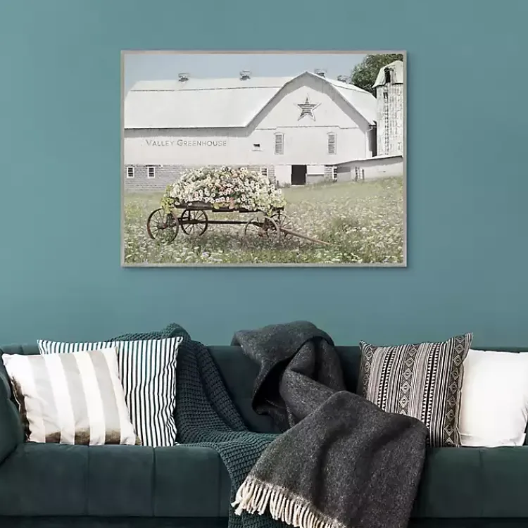 Framed Art-Kirklands Home Valley Greenhouse Framed Art Print