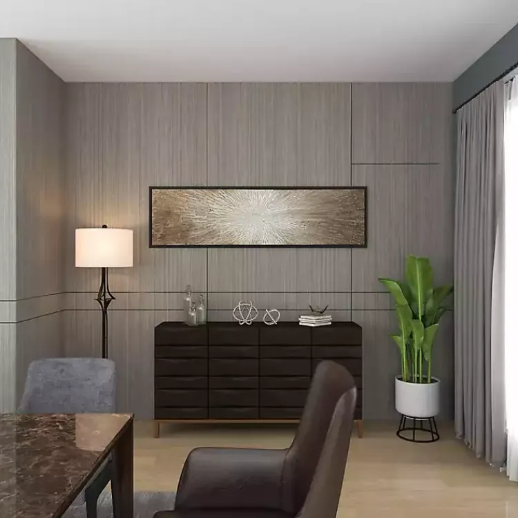 Canvas Art-Kirklands Home Radial Sunburst Framed Canvas Art Print