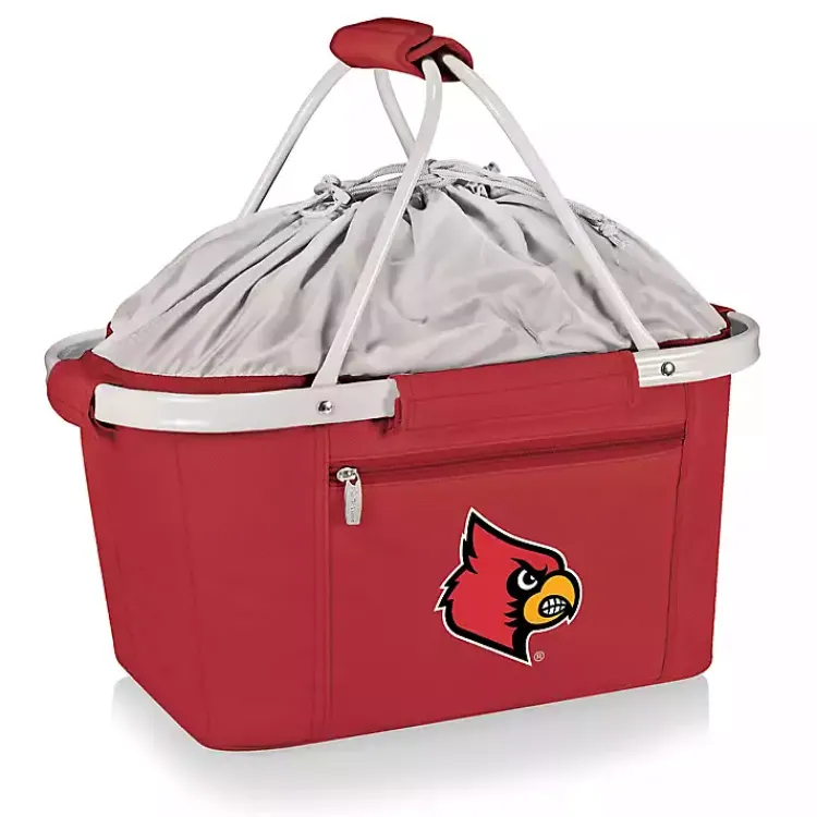 Serving & Entertaining-Kirklands Home Louisville Cardinals Cooler Basket Red
