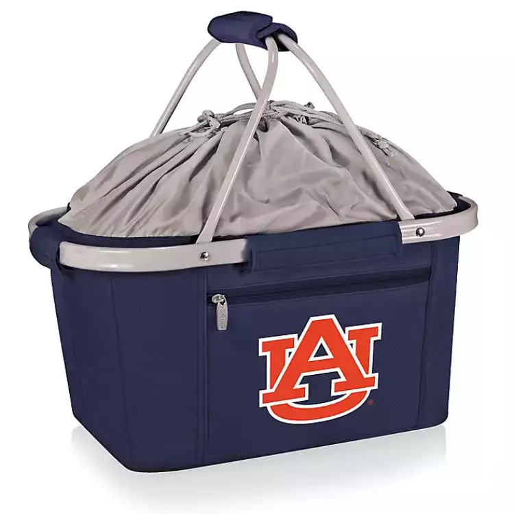 Serving & Entertaining-Kirklands Home Auburn Tigers Cooler Basket Blue