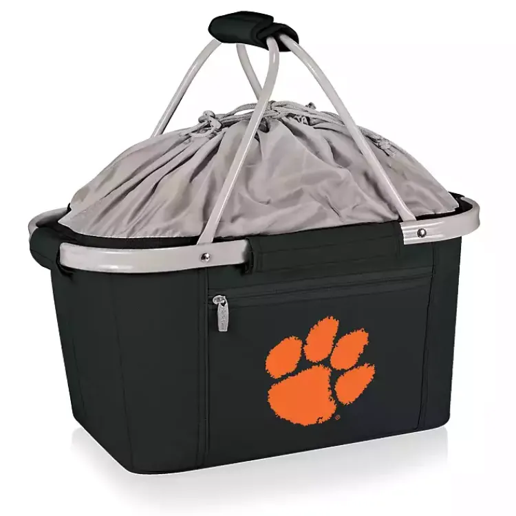 Serving & Entertaining-Kirklands Home Clemson Tigers Cooler Basket Black
