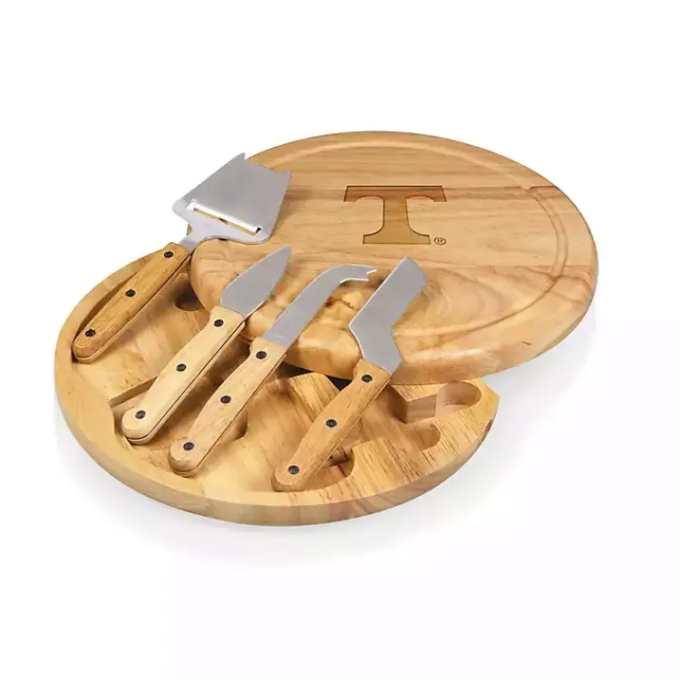 Serving & Entertaining-Kirklands Home University of Tennessee Cheese Board and Tool Set Tan