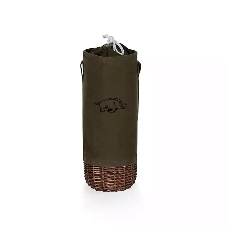 Barware-Kirklands Home Arkansas Razorbacks Insulated Wine Bottle Tote