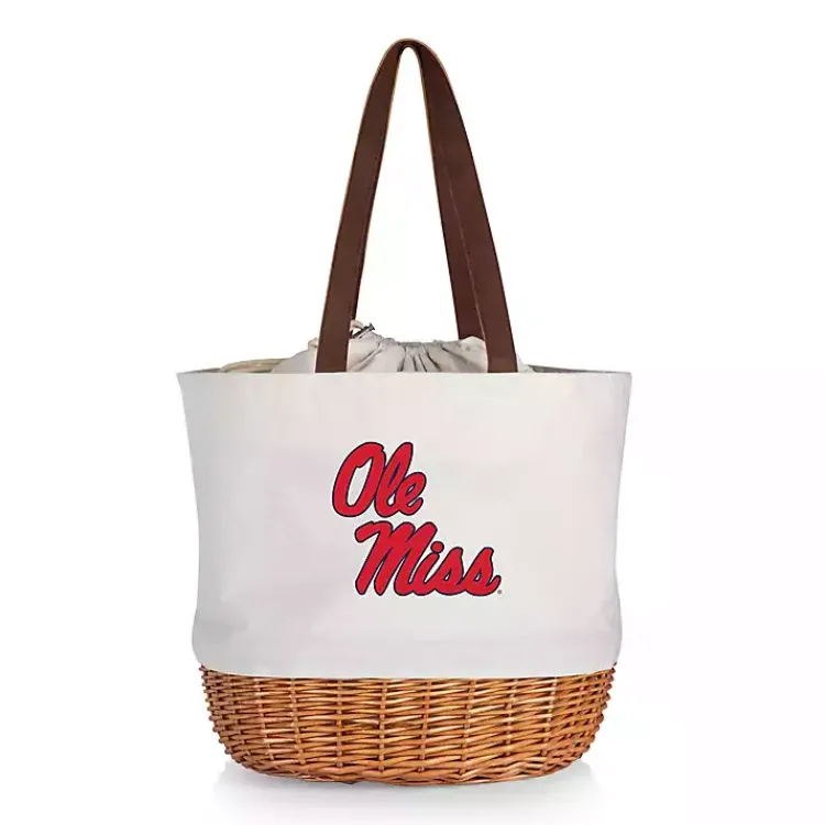 Serving & Entertaining-Kirklands Home Ole Miss Canvas Tote Bag Red