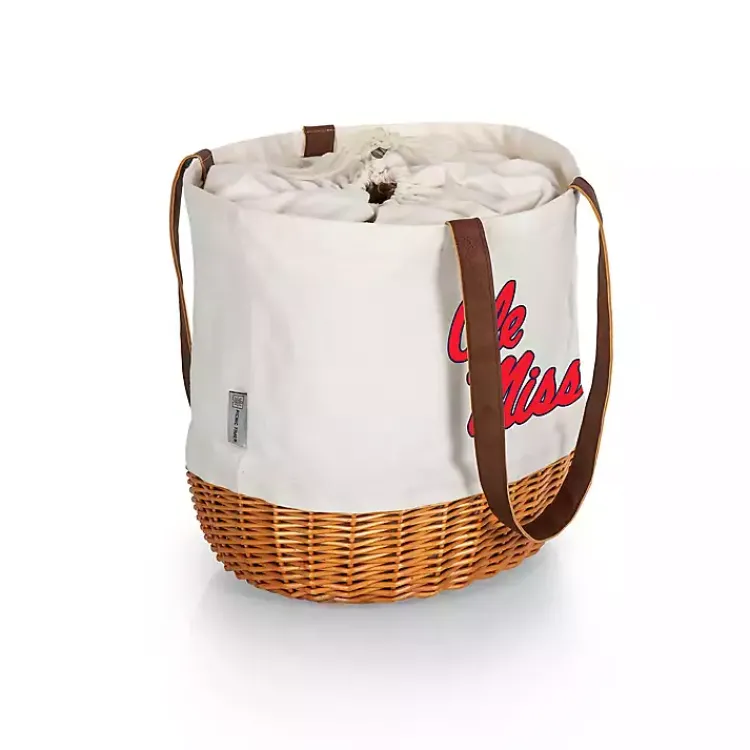 Serving & Entertaining-Kirklands Home Ole Miss Canvas Tote Bag Red