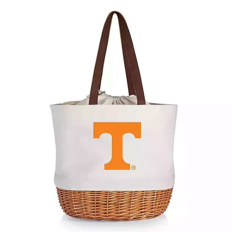 Serving & Entertaining-Kirklands Home Tennessee Canvas Tote Bag Orange
