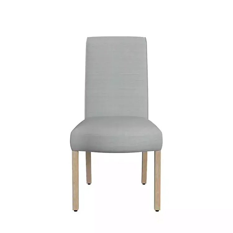 Dining Chairs-Kirklands Home Whitewashed Dining Chairs, Set of 2 Gray