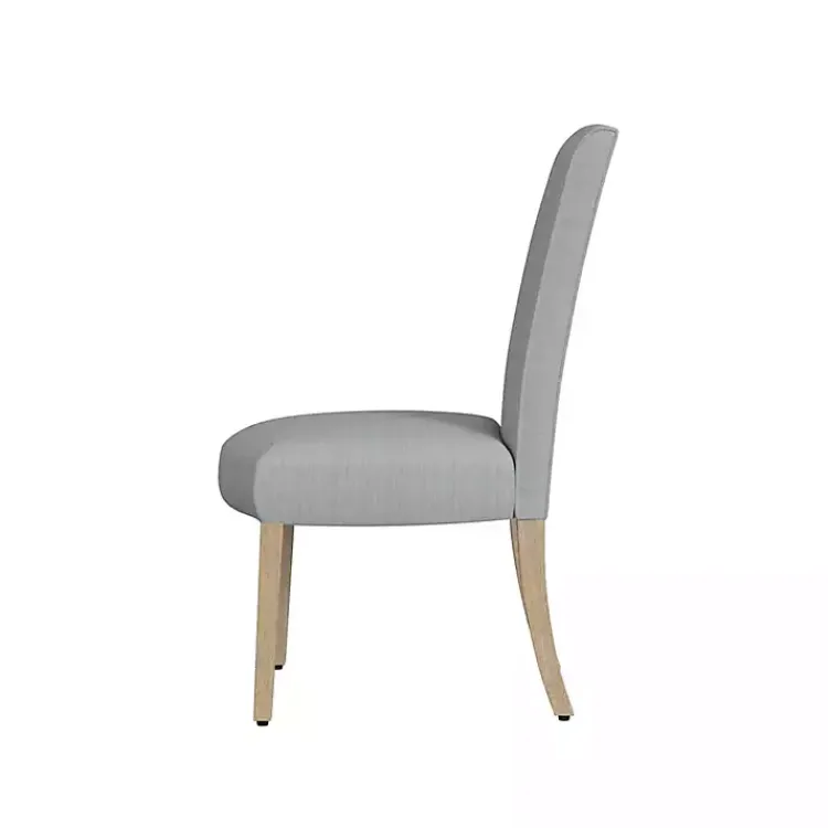 Dining Chairs-Kirklands Home Whitewashed Dining Chairs, Set of 2 Gray