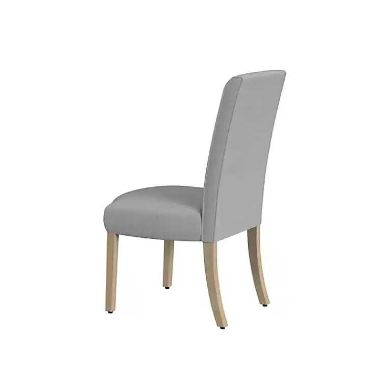 Dining Chairs-Kirklands Home Whitewashed Dining Chairs, Set of 2 Gray