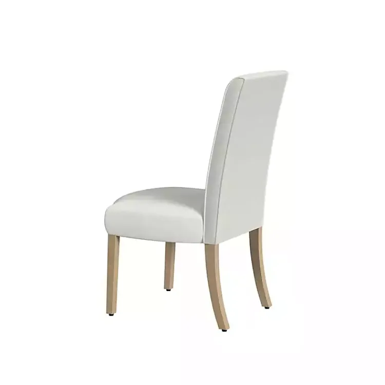 Dining Chairs-Kirklands Home Cream washed Dining Chairs, Set of 2 White