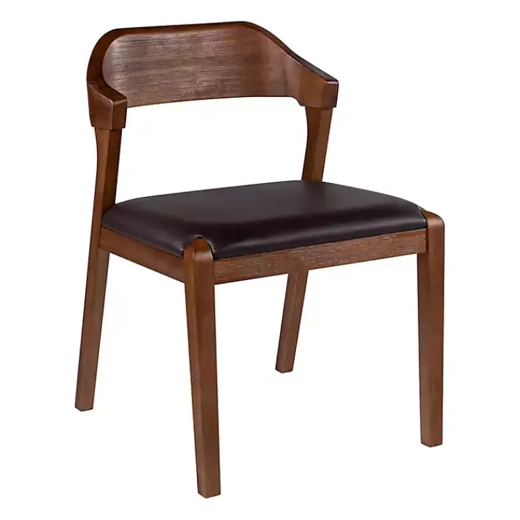 Dining Chairs-Kirklands Home Chestnut Ramus Dining Side Chairs, Set of 2 Brown