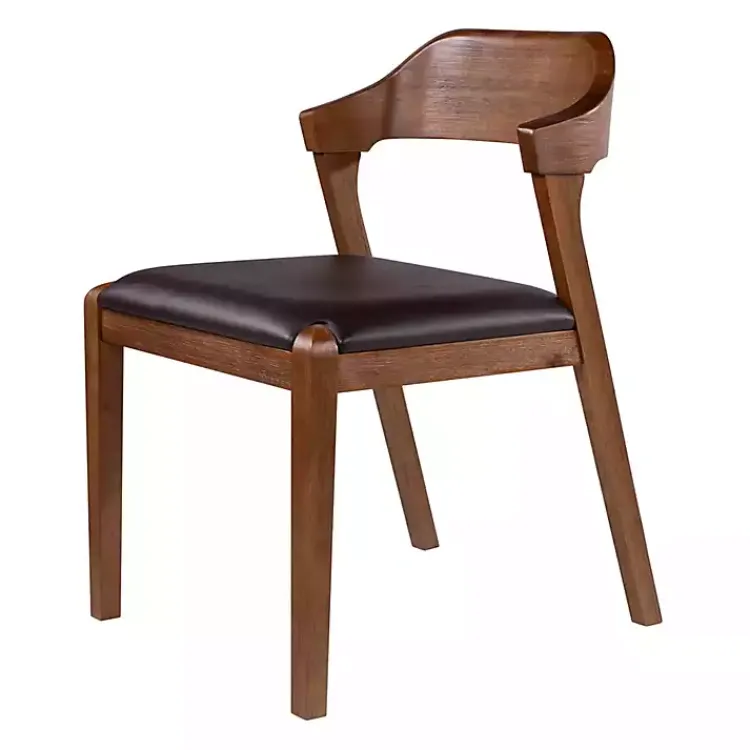 Dining Chairs-Kirklands Home Chestnut Ramus Dining Side Chairs, Set of 2 Brown
