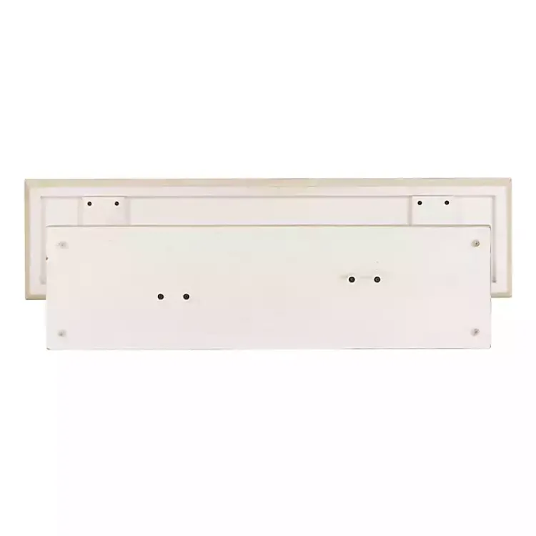 Console Tables-Kirklands Home washed Ramus Console Table White