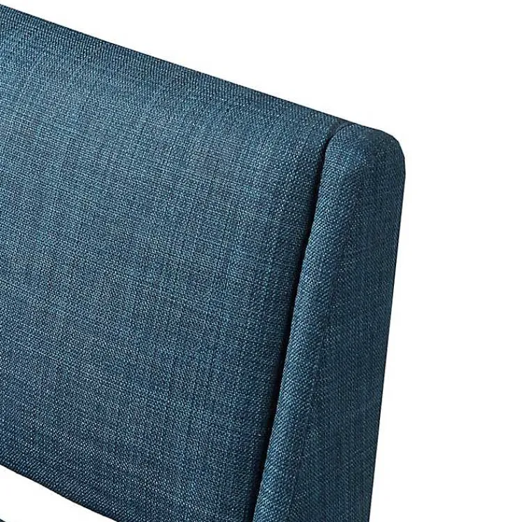 Bar Stools & Counter Height Stools-Kirklands Home Boomerang Modern Counter Stool Blue