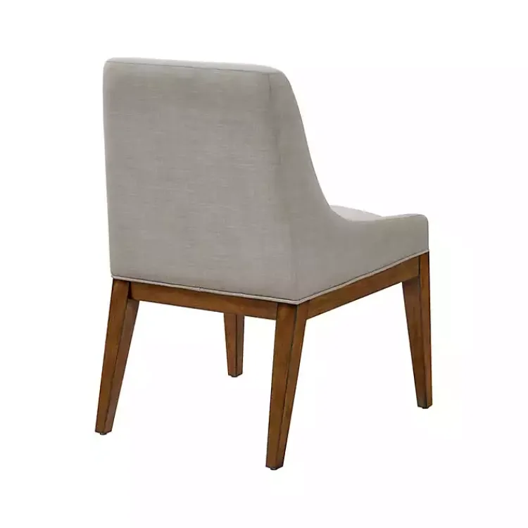 Dining Chairs-Kirklands Home Upholstered Armless Dining Chairs, Set of 2 Gray