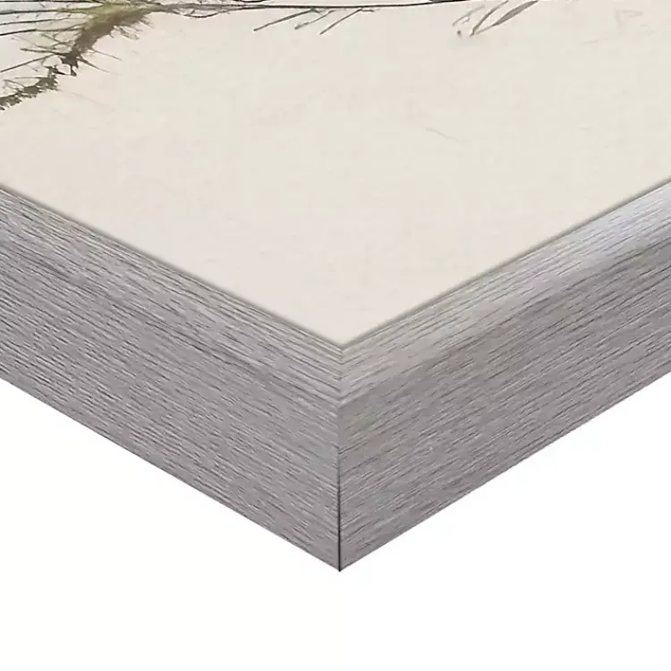 Canvas Art-Kirklands Home Soft Coastal II Framed Canvas Art Print