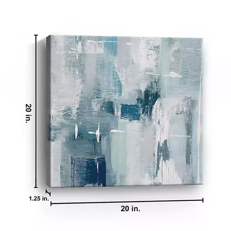 Canvas Art-Kirklands Home Spring Mountain Blues Canvas Art Print, 20x20 in.