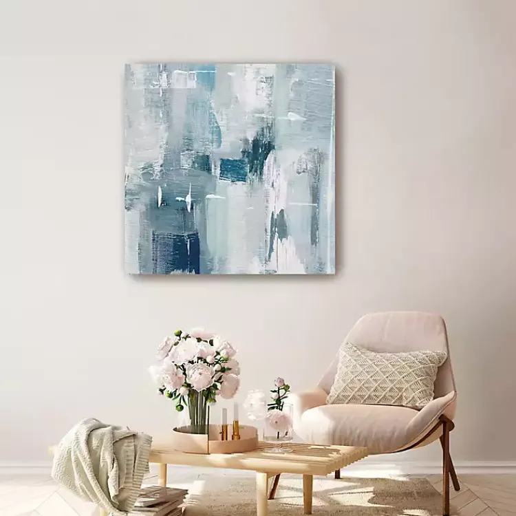 Canvas Art-Kirklands Home Spring Mountain Blues Canvas Art Print, 30x30 in.