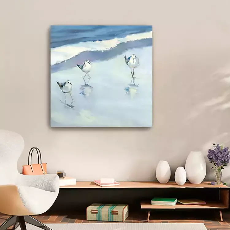 Canvas Art-Kirklands Home Rise Up This Morning Canvas Art Print, 30x30 in. Blue