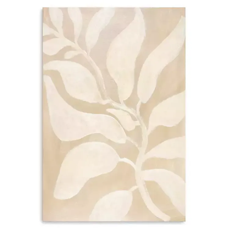 Canvas Art-Kirklands Home Sandy Boical Canvas Art Print, 24x36 in. Tan