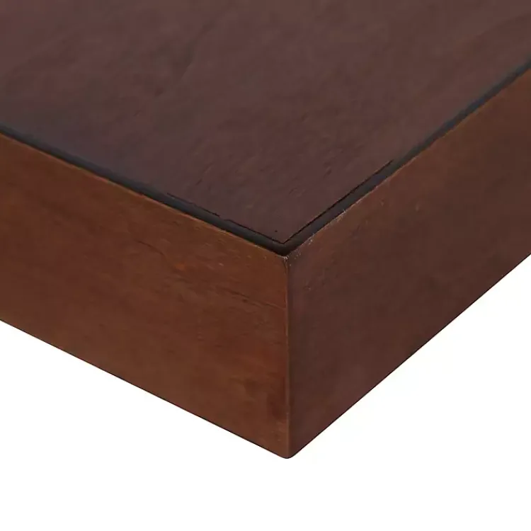 Shelves-Kirklands Home Walnut Brown Floating Shelves, Set of 2