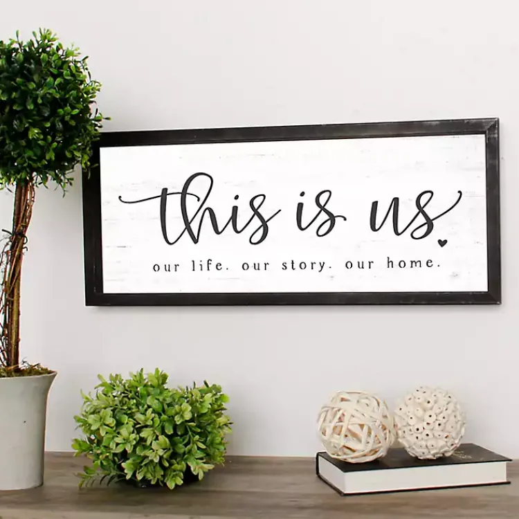 Wall Quotes & Signs-Kirklands Home This is Us Wall Plaque