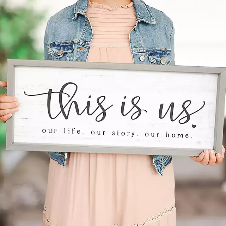 Wall Quotes & Signs-Kirklands Home This is Us Wall Plaque