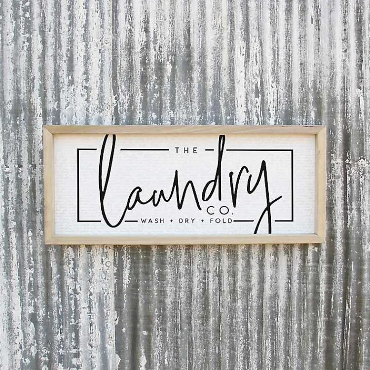 Wall Plaques-Kirklands Home The Laundry Co. Wall Plaque