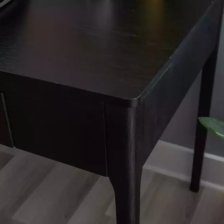 Office Furniture-Kirklands Home Wilcox Desk Black