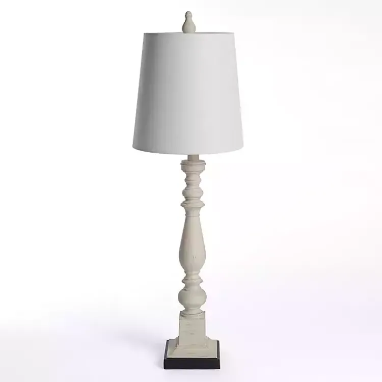 Buffet Lamps-Kirklands Home Ivory Prussia Buffet Lamp White