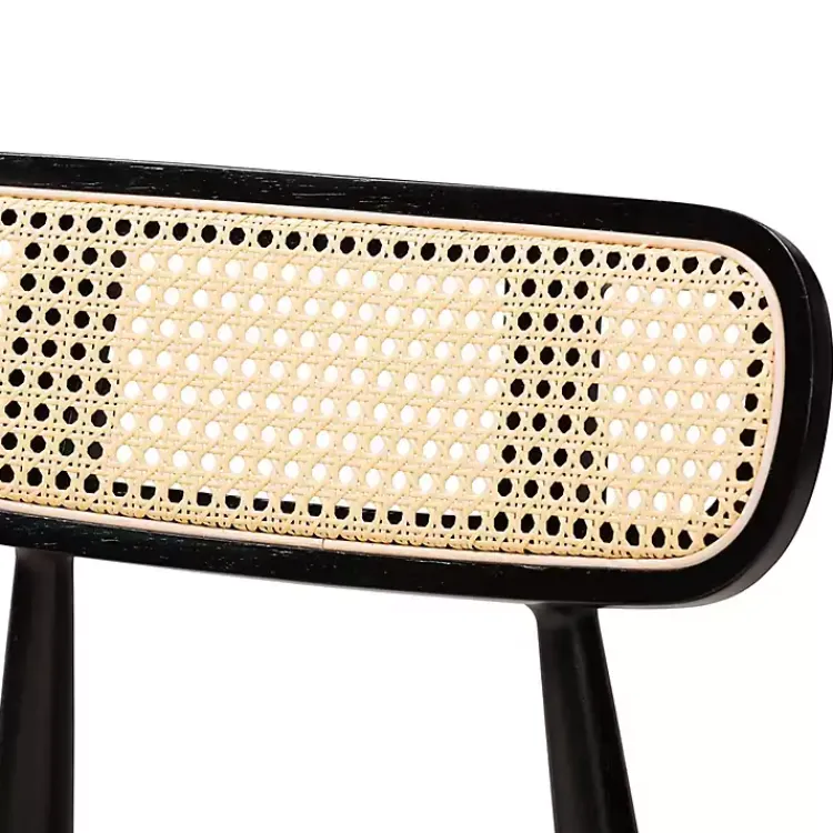 Dining Chairs-Kirklands Home Black Mid-Century Modern Dining Chairs, Set of 2 White