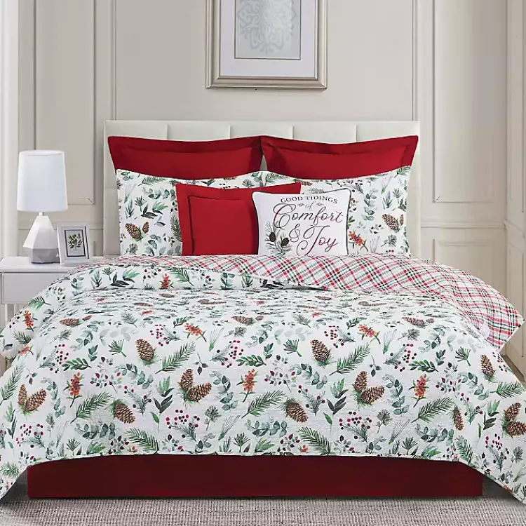 Quilts-Kirklands Home Jovie Pinecone 3-pc. King Quilt Set