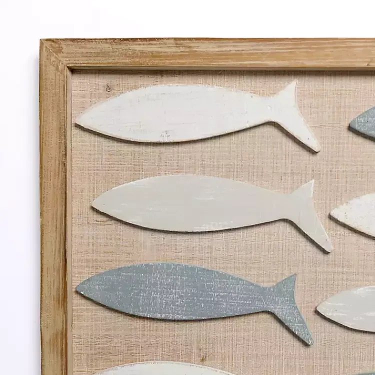 Wall Plaques-Kirklands Home Shoalmate Fish Wood Wall Plaque