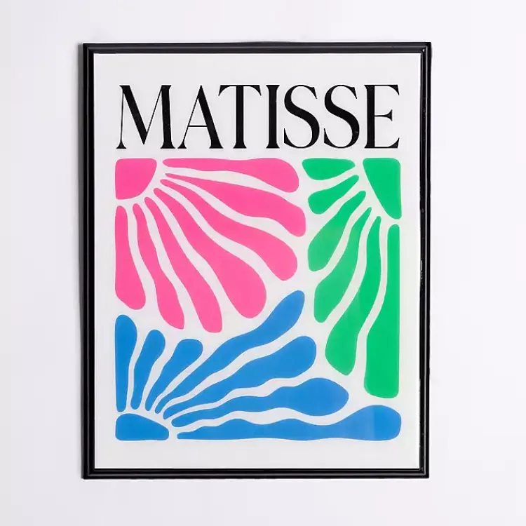 Wall Plaques-Kirklands Home Matisse Tricolor Floral Wall Plaque Multi