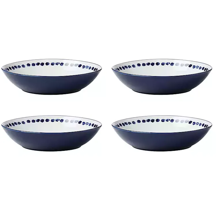Dinnerware-Kirklands Home Blue & White Harbour 12-pc. Dinnerware Set