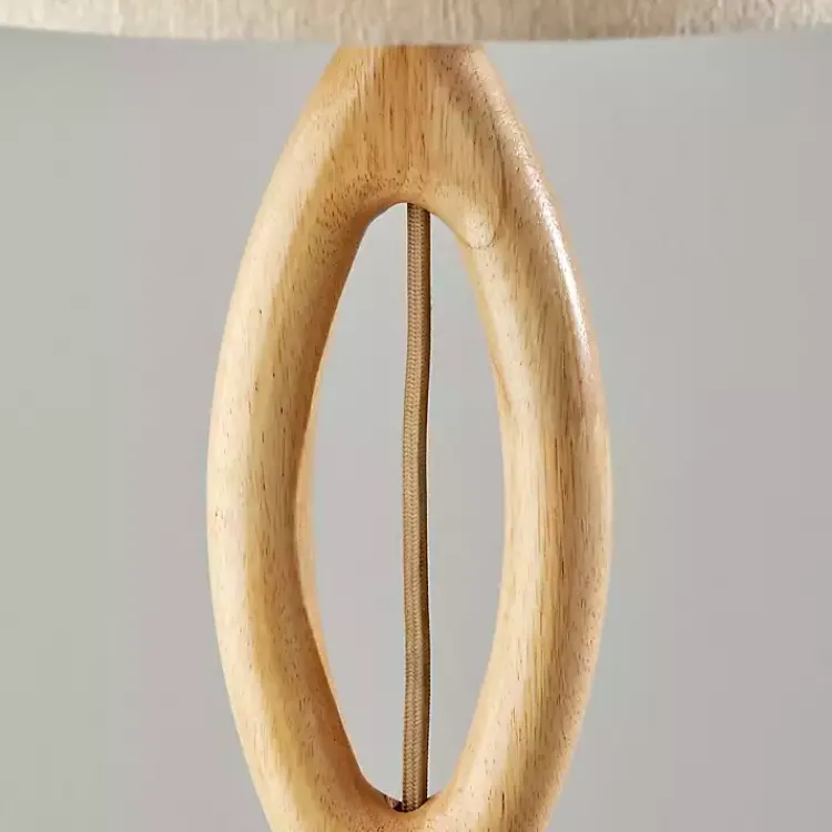 Floor Lamps-Kirklands Home Natural Mayfair Open Floor Lamp Tan