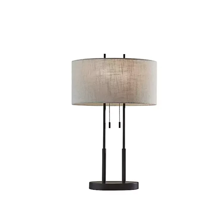 Table Lamps-Kirklands Home Antique Bronze Duet Table Lamp