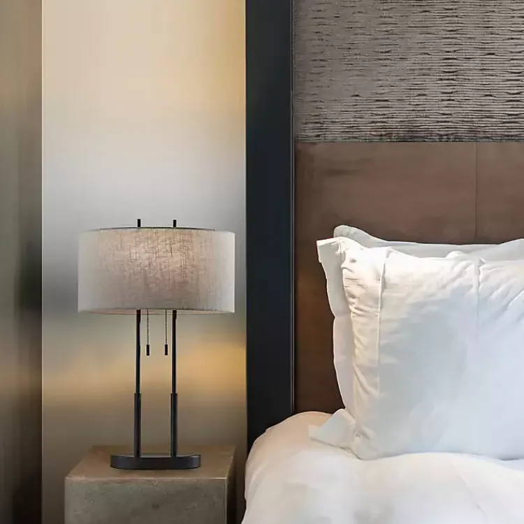 Table Lamps-Kirklands Home Antique Bronze Duet Table Lamp