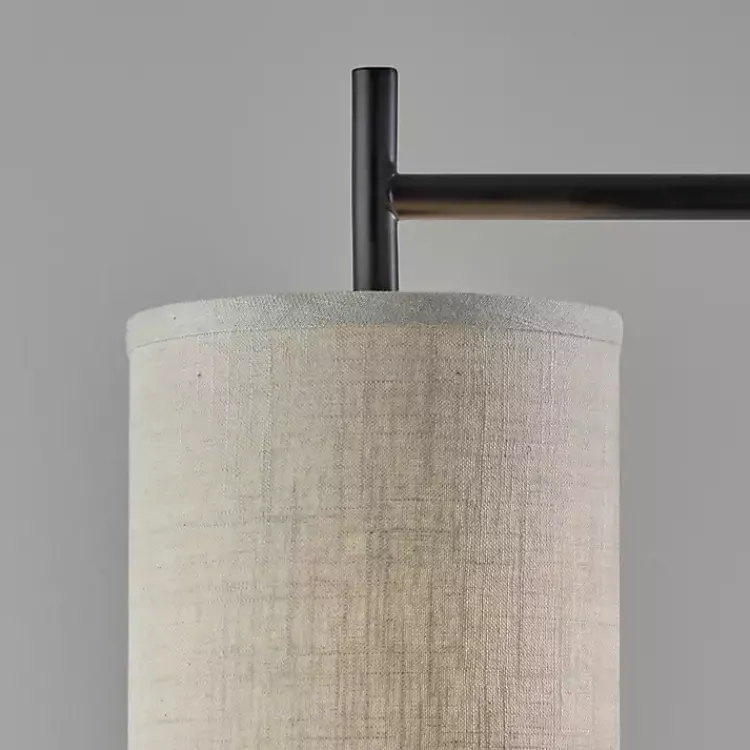 Floor Lamps-Kirklands Home Leon Metal Floor Lamp Black