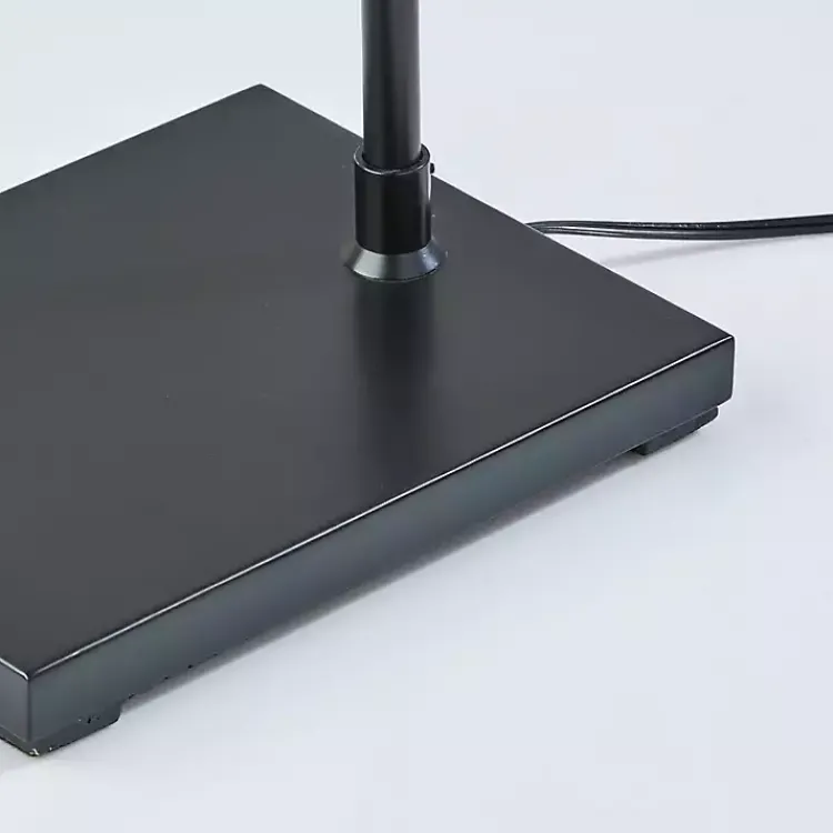 Floor Lamps-Kirklands Home Leon Metal Floor Lamp Black