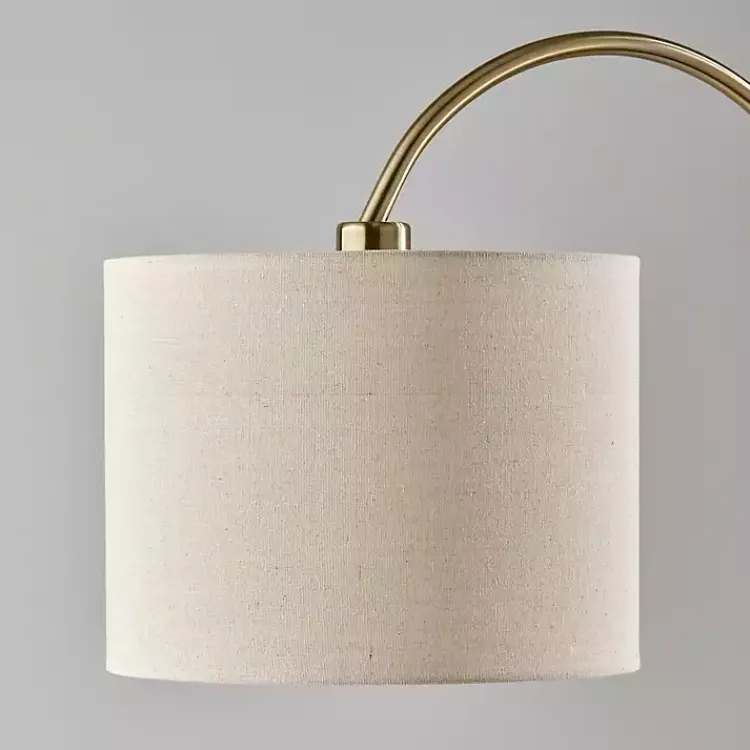 Table Lamps-Kirklands Home Antique Arched Adjustable Table Lamp Brass