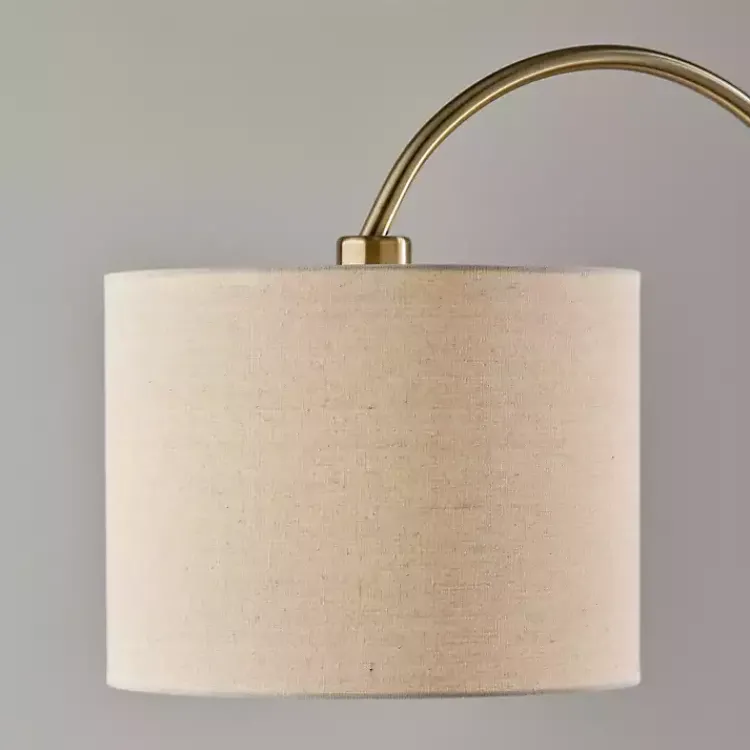 Table Lamps-Kirklands Home Antique Arched Adjustable Table Lamp Brass