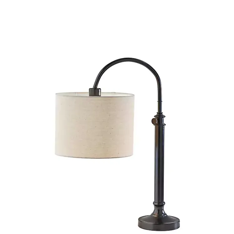 Table Lamps-Kirklands Home Antique Arched Adjustable Table Lamp Bronze