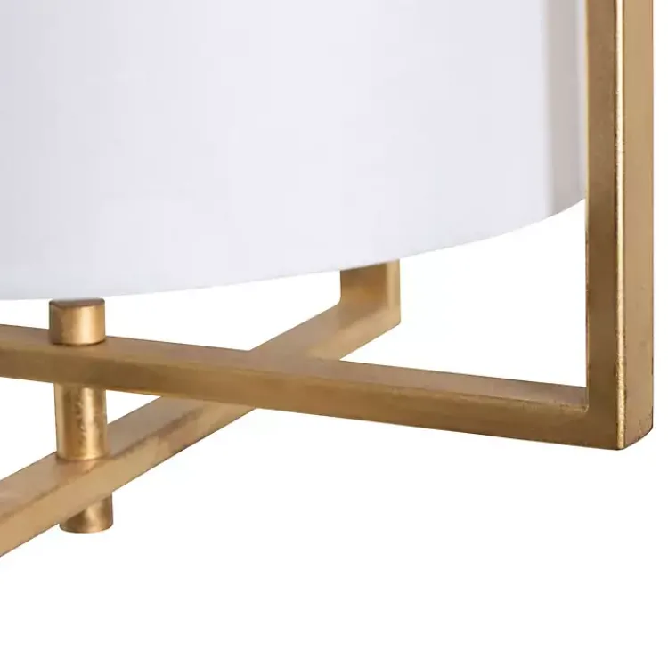 Chandeliers & Pendant Lighting-Kirklands Home Metal 4-Light Pendant Gold