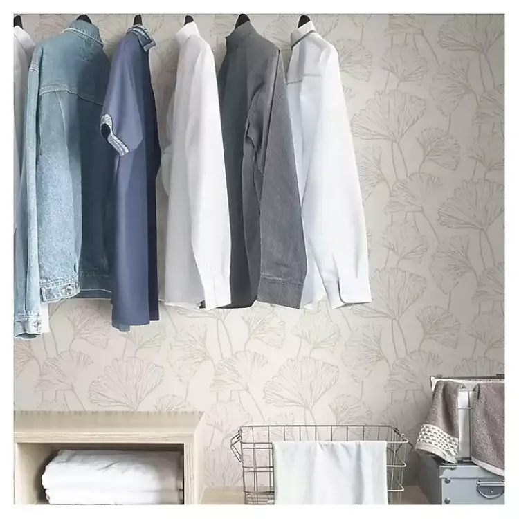 Wall Murals & Wallpaper-Kirklands Home Neutral Botanical Peel and Stick Wallpaper